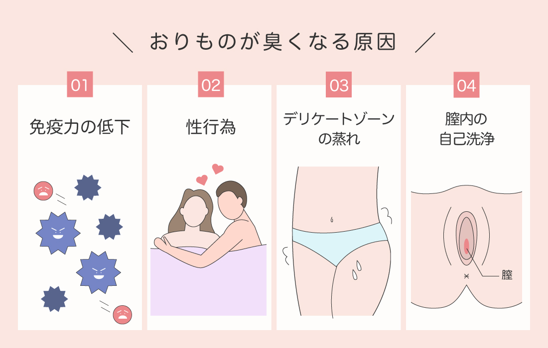 おりものが臭いのは病気？ニオイの原因・対策と病院に行くべきケースを解説｜wakanote