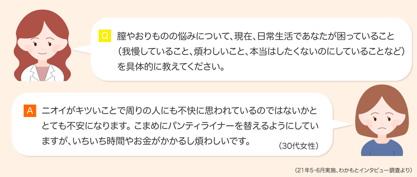 おりものが臭いのは病気？ニオイの原因・対策と病院に行くべきケースを解説｜wakanote